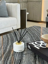 Luxury marble finish reed diffuser set for home, office